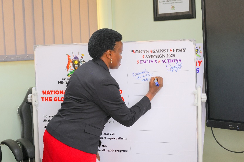 Dr Susan signing
